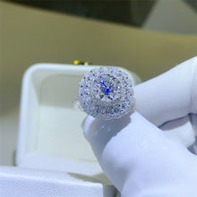 Load image into Gallery viewer, 2 Carat Moissanite 925 Sterling Silver Ring