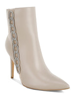 Load image into Gallery viewer, Kalina Rhinestones Chain Detail Boots
