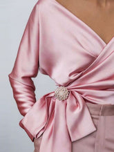 Load image into Gallery viewer, Surplice Long Sleeve Blouse