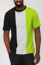 Load image into Gallery viewer, Weiv Mens Color Block T Shirt
