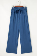 Load image into Gallery viewer, Drawstring Elastic Waist Straight Leg Pants