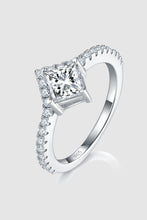 Load image into Gallery viewer, 1 Carat Moissanite 925 Sterling Silver Double Layered Ring