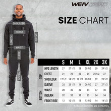 Cargar imagen en el visor de la galería, Mens Full Zip Sweat Pant Sweat Set