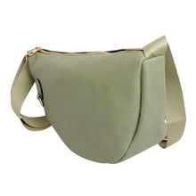 Load image into Gallery viewer, Crossbody Light Green Round Pouch Bag Set Women