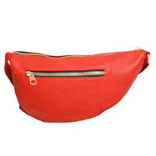Load image into Gallery viewer, Crossbody Red Round Pouch Bag Set for Women