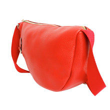 Load image into Gallery viewer, Crossbody Red Round Pouch Bag Set for Women