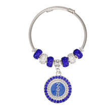 Load image into Gallery viewer, ZPB Greek Merch Bead and Charm Cable Bracelet