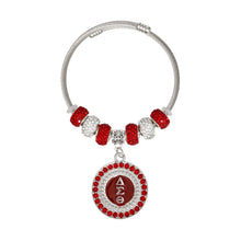 Load image into Gallery viewer, DST Greek Merch Bead and Charm Cable Bracelet