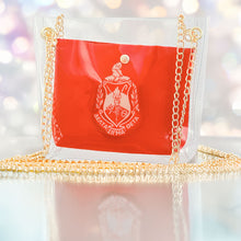 Load image into Gallery viewer, Shoulder Bag Red DST Sorority Purse for Women