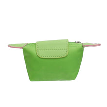 Load image into Gallery viewer, AKA Sorority Green Nylon Wristlet Strap Mini Pouch