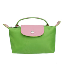 Load image into Gallery viewer, AKA Sorority Green Nylon Mini Pouch Handle Strap