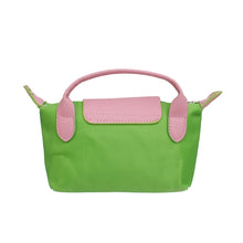 Load image into Gallery viewer, AKA Sorority Green Nylon Mini Pouch Handle Strap