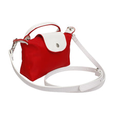 Load image into Gallery viewer, DST Sorority Red Nylon Mini Pouch Handle Strap