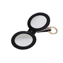Load image into Gallery viewer, Keychain Italian Luxe Bling Bee Compact Mirror
