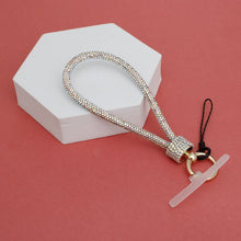 Load image into Gallery viewer, Rhinestone Phone Wrist Strap Aurbo Bling Accessory