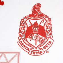 Cargar imagen en el visor de la galería, DST Sorority Lady Fortitude White Square Scarf