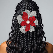 Load image into Gallery viewer, DST Handcrafted Brilliance Flower Brooch Clip