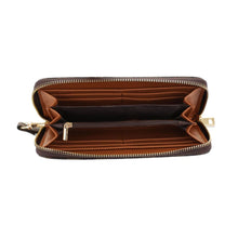 Load image into Gallery viewer, Handbag Brown Diamond Plaid Structured Satchel Bag