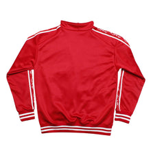 Load image into Gallery viewer, DST Greek Apparel XL Red Zip Up Track Jacket