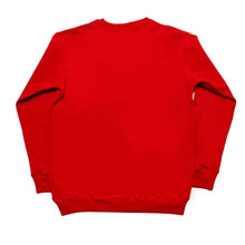 Cargar imagen en el visor de la galería, DST Greek Gear L Red Embroidered Crew Sweatshirt
