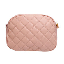 Load image into Gallery viewer, Crossbody Small Pink Quilted Chain Strap Bag Women