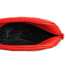 Load image into Gallery viewer, Crossbody Small Red Quilted Chain Strap Bag Women