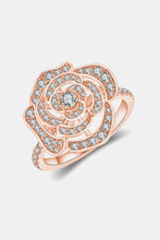 Load image into Gallery viewer, 3.4 Carat Moissanite Flower Shape Ring