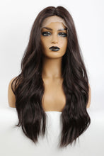 Load image into Gallery viewer, 13*2" Lace Front Wigs Synthetic Long Wave 26" Heat Safe 150% Density in Brown