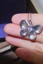 Cargar imagen en el visor de la galería, 1 Carat Moissanite Butterfly Pendant Necklace