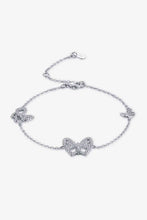 Load image into Gallery viewer, Moissanite Butterfly Shape Bracelet