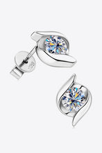 Cargar imagen en el visor de la galería, 1 Carat Moissanite 925 Sterling Silver Stud Earrings