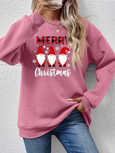 Cargar imagen en el visor de la galería, MERRY CHRISTMAS Long Sleeve Sweatshirt
