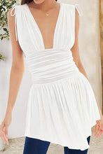 Load image into Gallery viewer, Ruched Wide Strap Tank