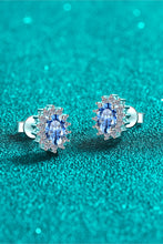Cargar imagen en el visor de la galería, 1 Carat Moissanite 925 Sterling Silver Stud Earrings