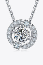 Load image into Gallery viewer, Moissanite Pendant Chain-Link Necklace