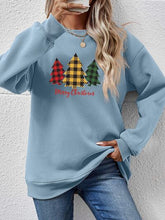 Load image into Gallery viewer, MERRY CHRISTMAS Dropped Shoulder Sweatshirt