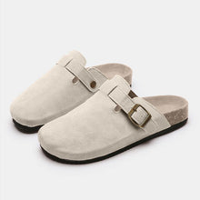 Cargar imagen en el visor de la galería, Suede Closed Toe Buckle Slide