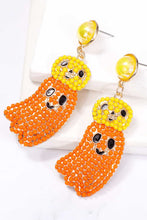Cargar imagen en el visor de la galería, Halloween Ghost Shape Dangle Earrings