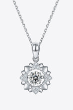Load image into Gallery viewer, Moissanite Flower Shape Pendant Necklace
