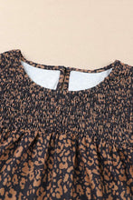 Load image into Gallery viewer, Plus Size Printed Smocked Butterfly Sleeve Blouse