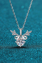 Cargar imagen en el visor de la galería, 1 Carat Moissanite 925 Sterling Silver Necklace
