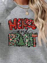 Cargar imagen en el visor de la galería, MERRY AND BRIGHT Long Sleeve Sweatshirt