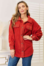 Cargar imagen en el visor de la galería, Heimish Cozy Girl Full Size Button Down Shacket