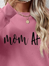 Load image into Gallery viewer, Letter Graphic Dropped Shoulder Sweatshirt