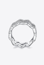 Load image into Gallery viewer, Adored Moissanite Zigzag Stacking Rings