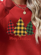 Load image into Gallery viewer, MERRY CHRISTMAS Dropped Shoulder Sweatshirt