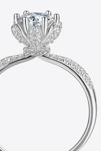 Cargar imagen en el visor de la galería, 1 Carat Moissanite 6-Prong Ring