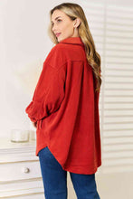 Cargar imagen en el visor de la galería, Heimish Cozy Girl Full Size Button Down Shacket