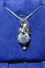Load image into Gallery viewer, 2 Carat Moissanite 925 Sterling Silver Necklace