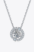 Load image into Gallery viewer, Moissanite Pendant Chain-Link Necklace